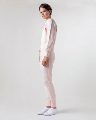 Repetto粉色针织裤